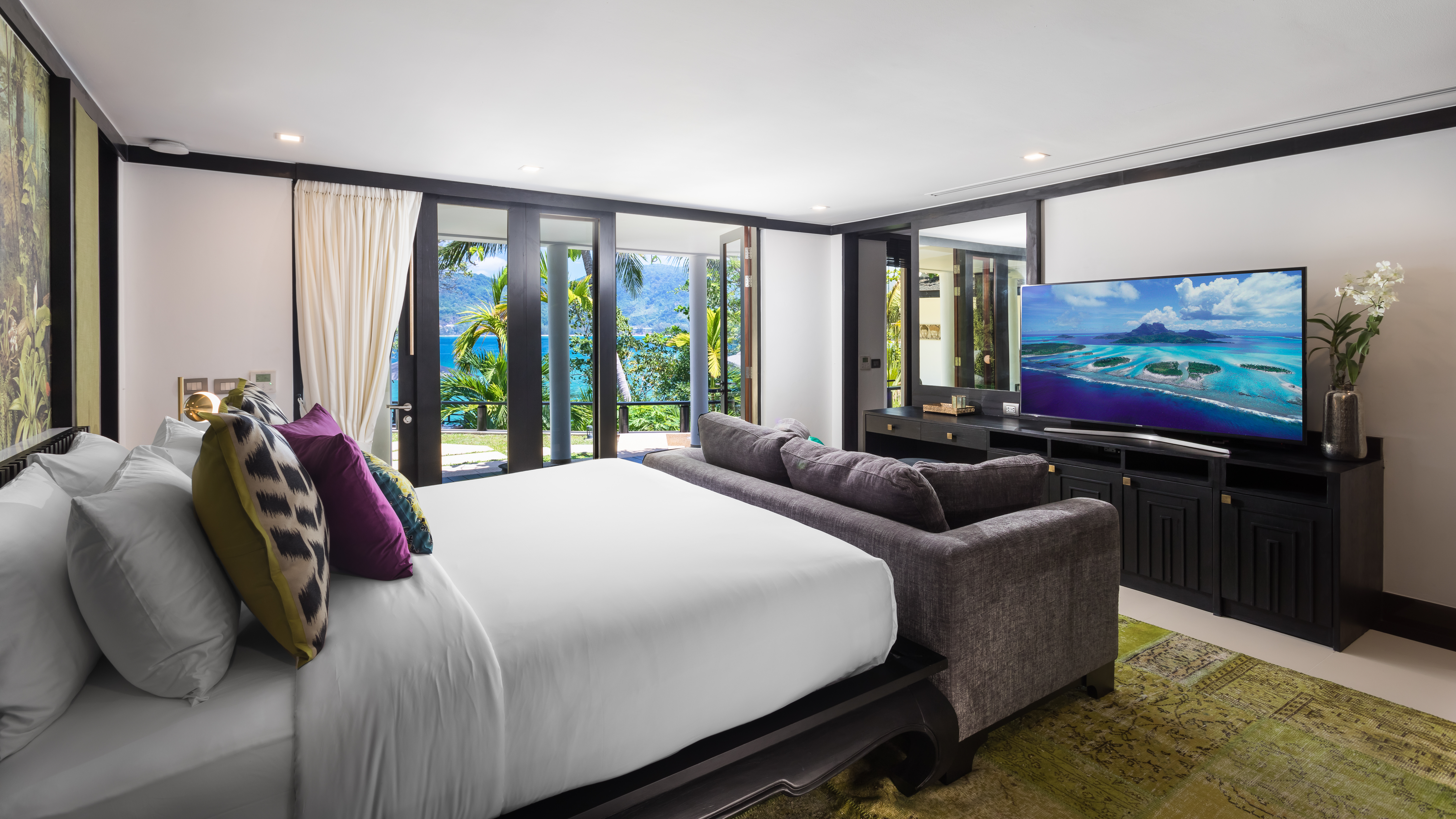 Bay view villa, 5 or 6 bedrooms, Kamala