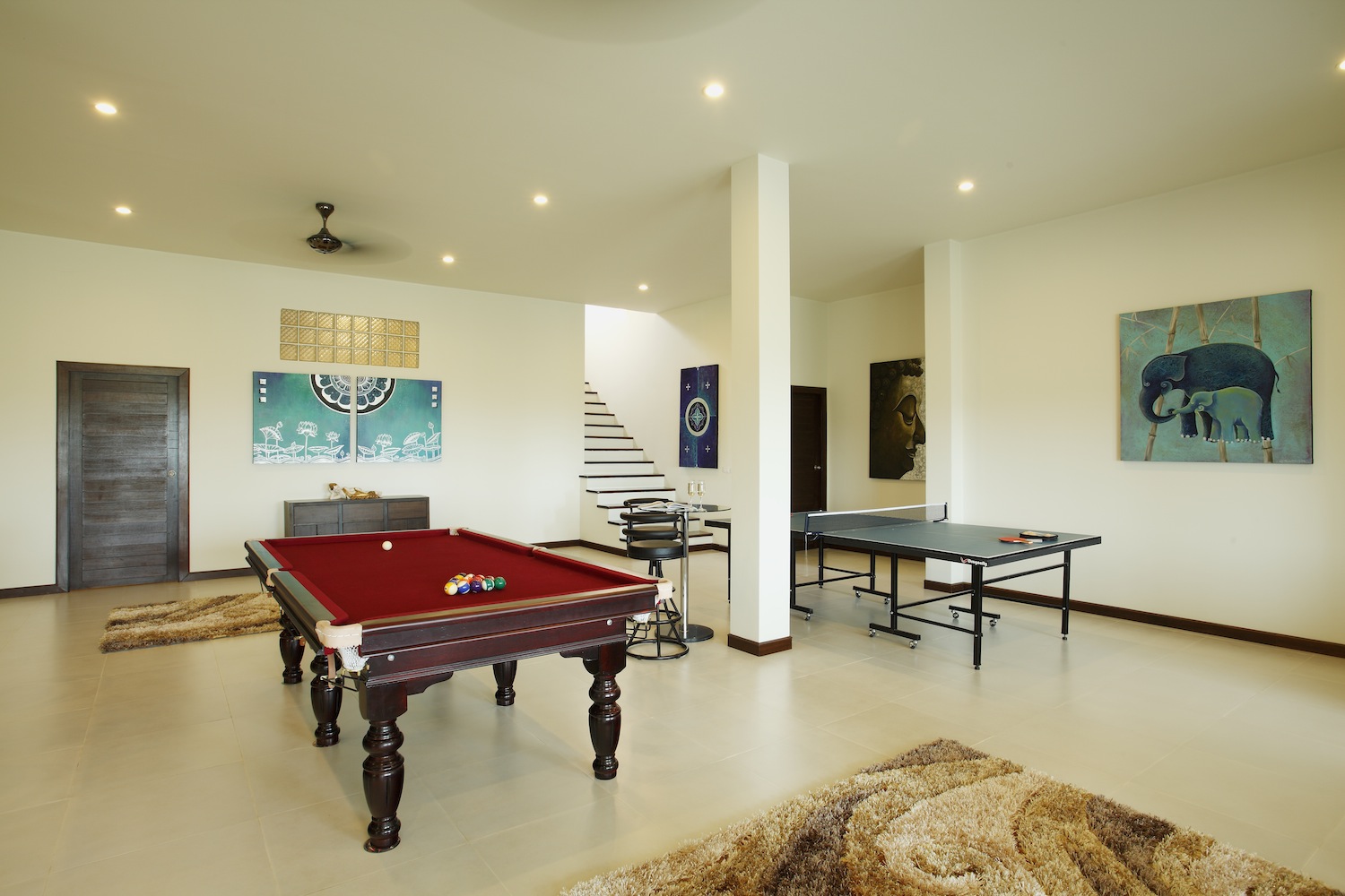 Villa with pool and private terrace, 9 bedrooms, Rawai
