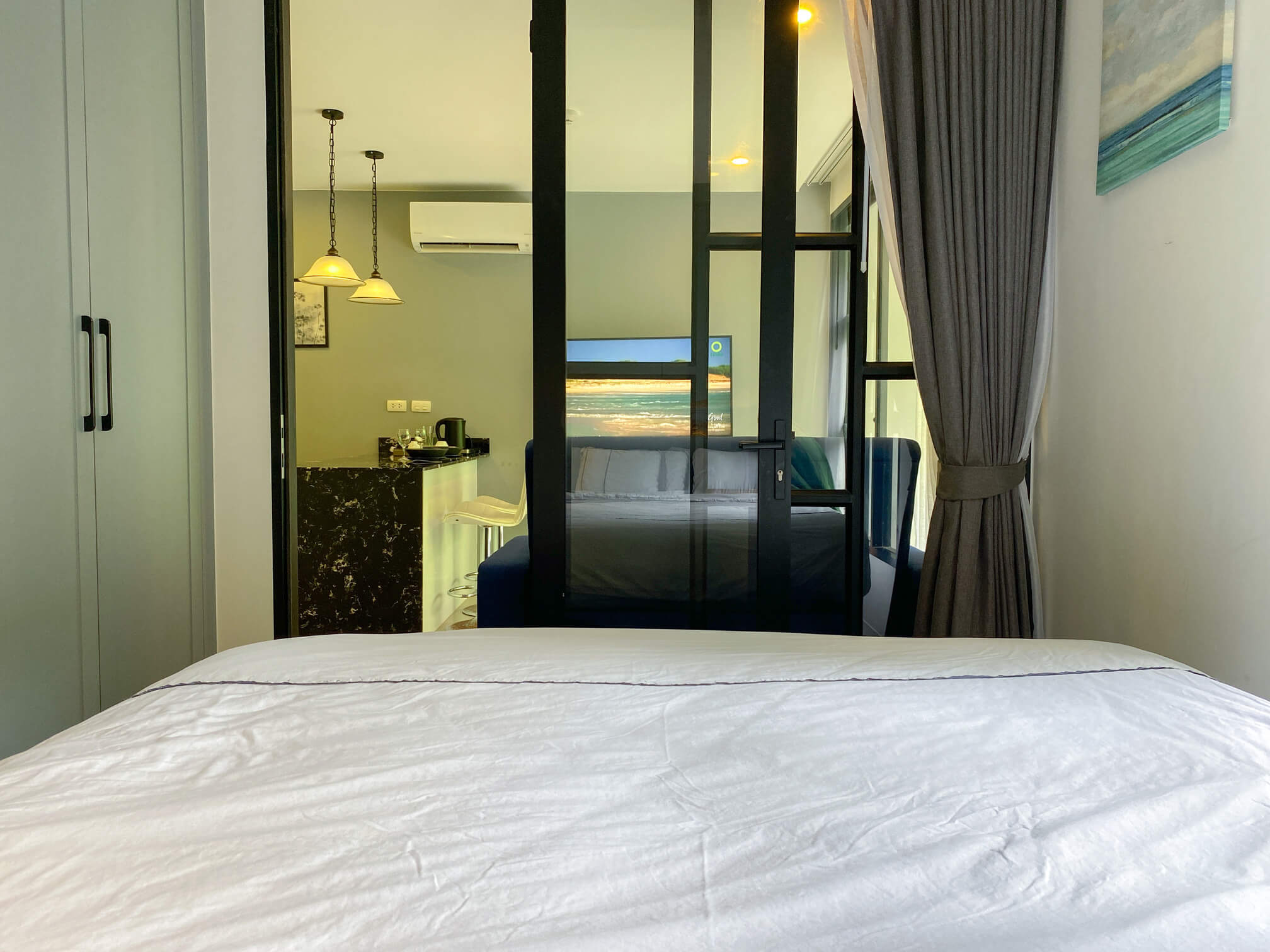 Cozy studio in a new residential complex on Surin Beach