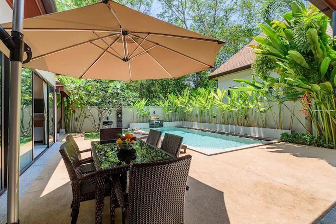 Villa with 2 bedrooms, pool and garden in Rawai
