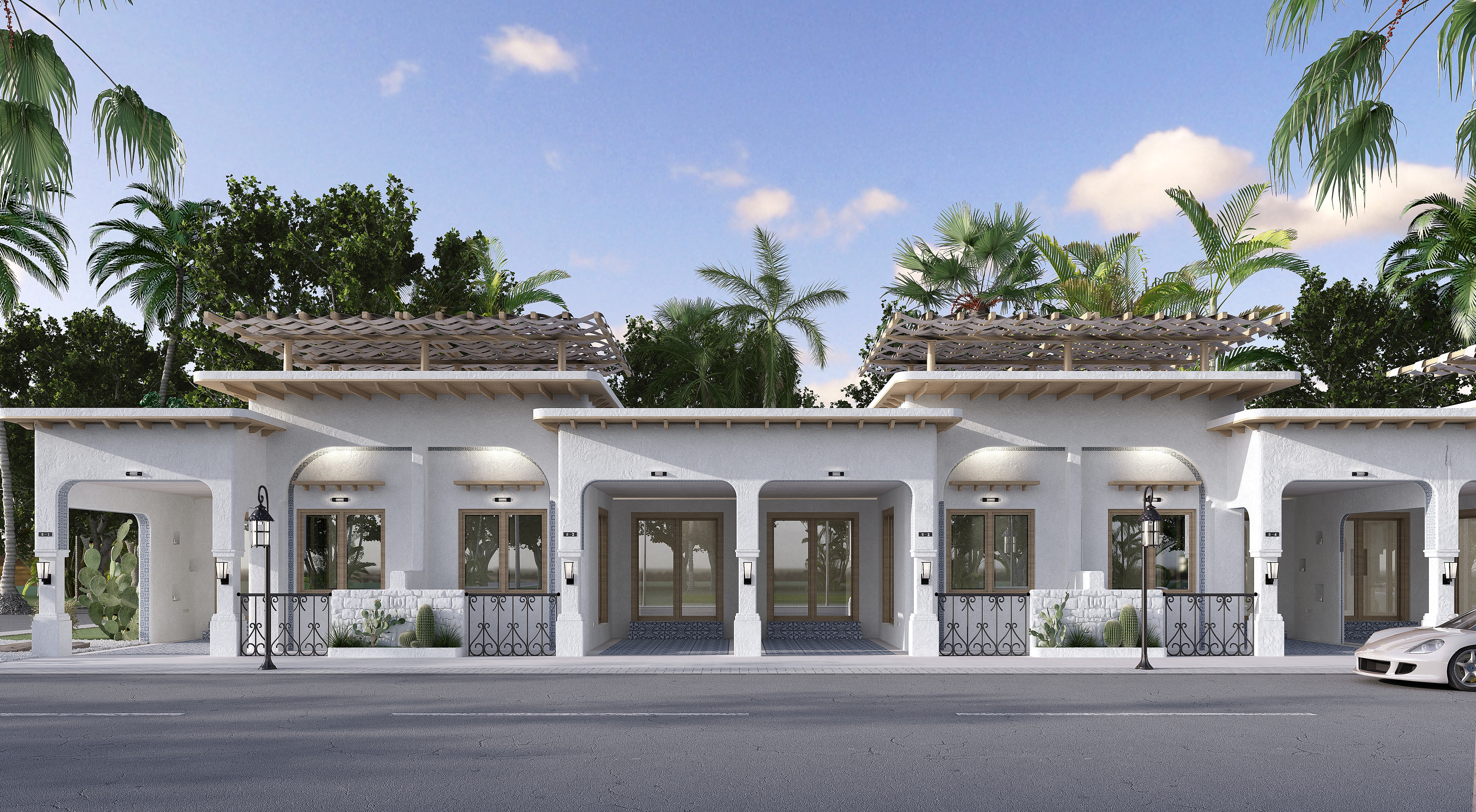 Luxury townhouse in a unique Moroccan style, 67.58 sq.m., 2 bedrooms, Cape Yamu