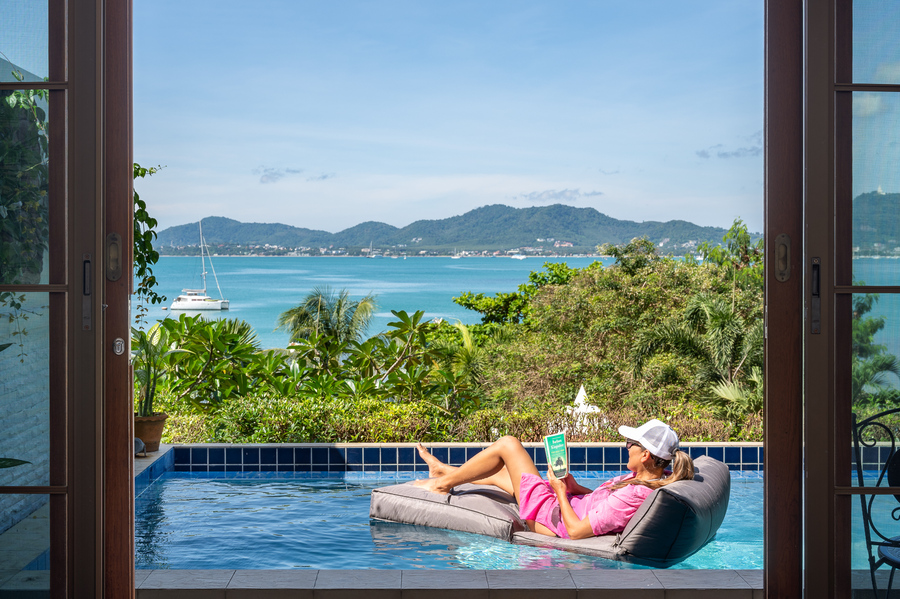 Beach front villa with private pool, 1 bedroom, Panwa