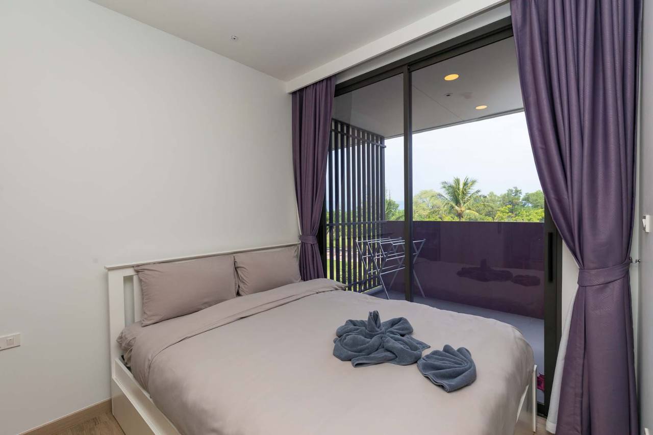 Sunny apartment located in a residential complex near Bang Tao beach, 1 bedroom