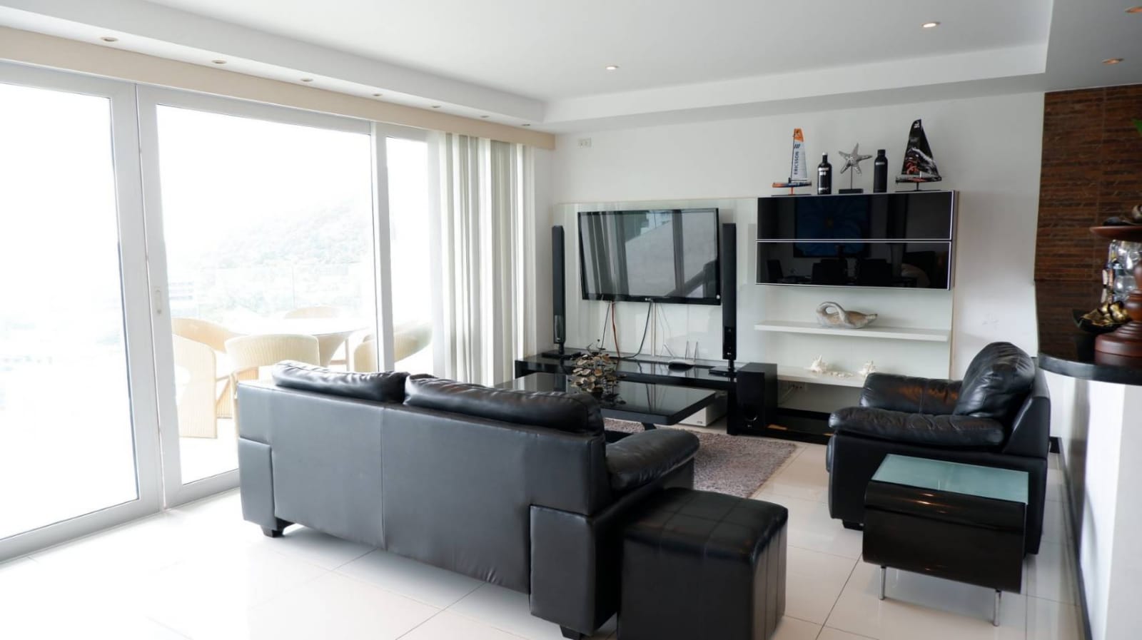 Spacious apartment with panoramic windows, Kata, 3 bedrooms