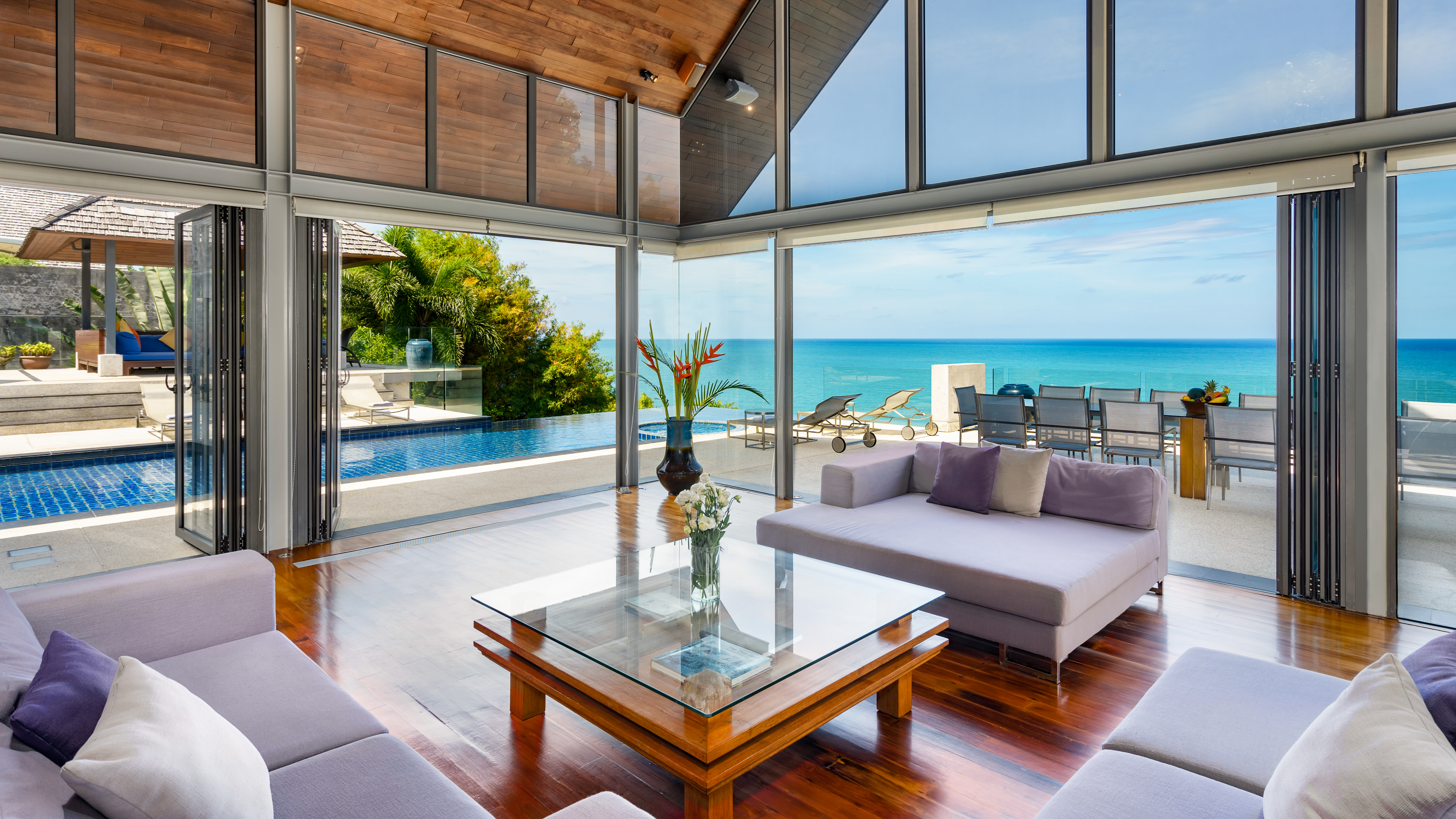 Seafront villa with stylish interior design, 6 bedrooms, Kathu