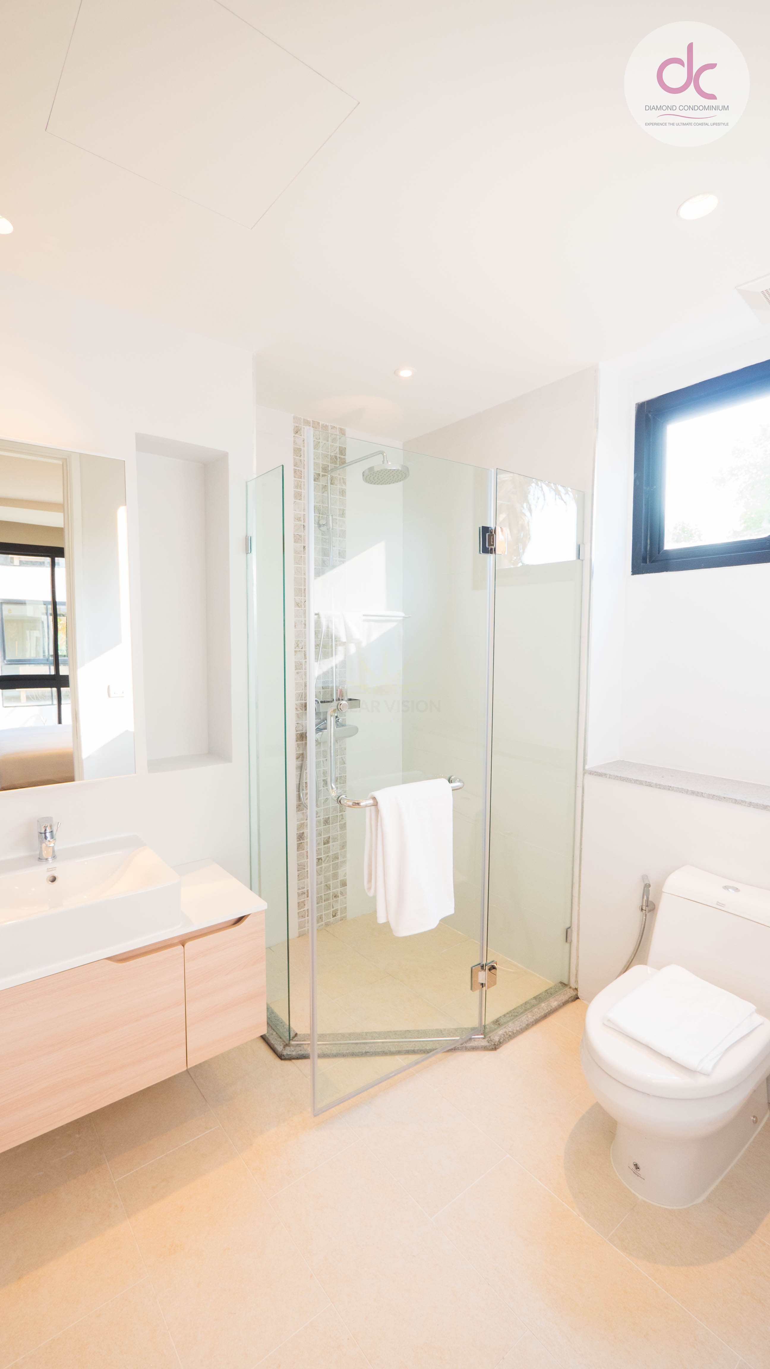 Apartment with a stylish beach interior, 2 bedrooms, 66.45 sq.m., Bangtao