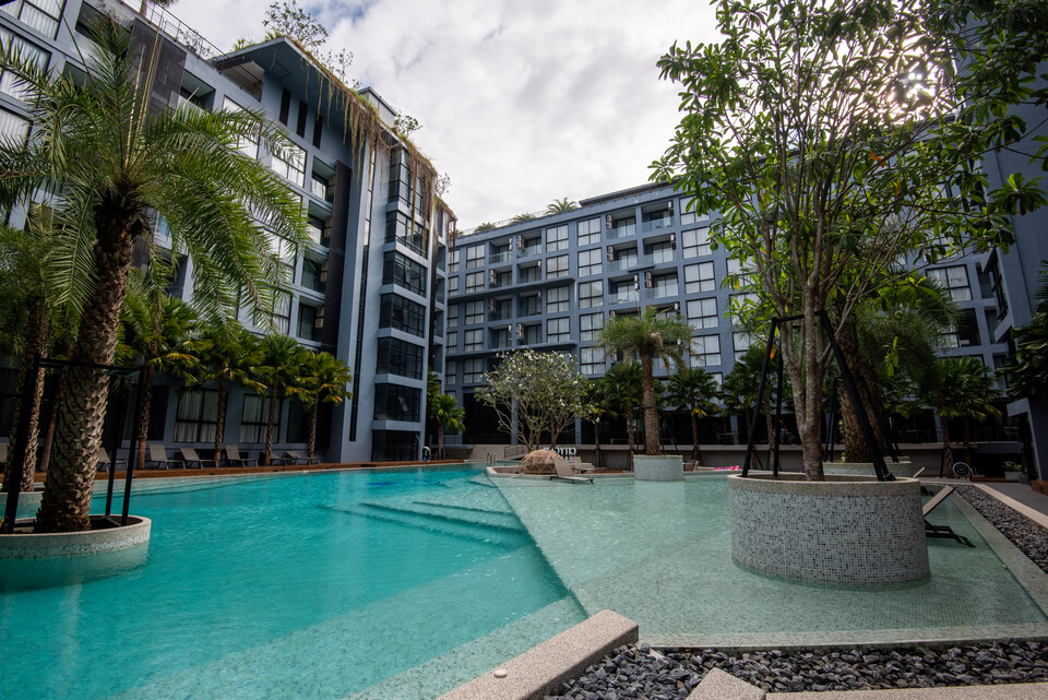 1 bedroom apartment in a residential complex near Kamala Beach