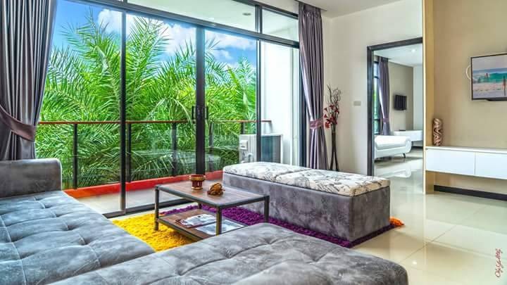 Apartment in Nai Harn with nature view, 2 bedrooms