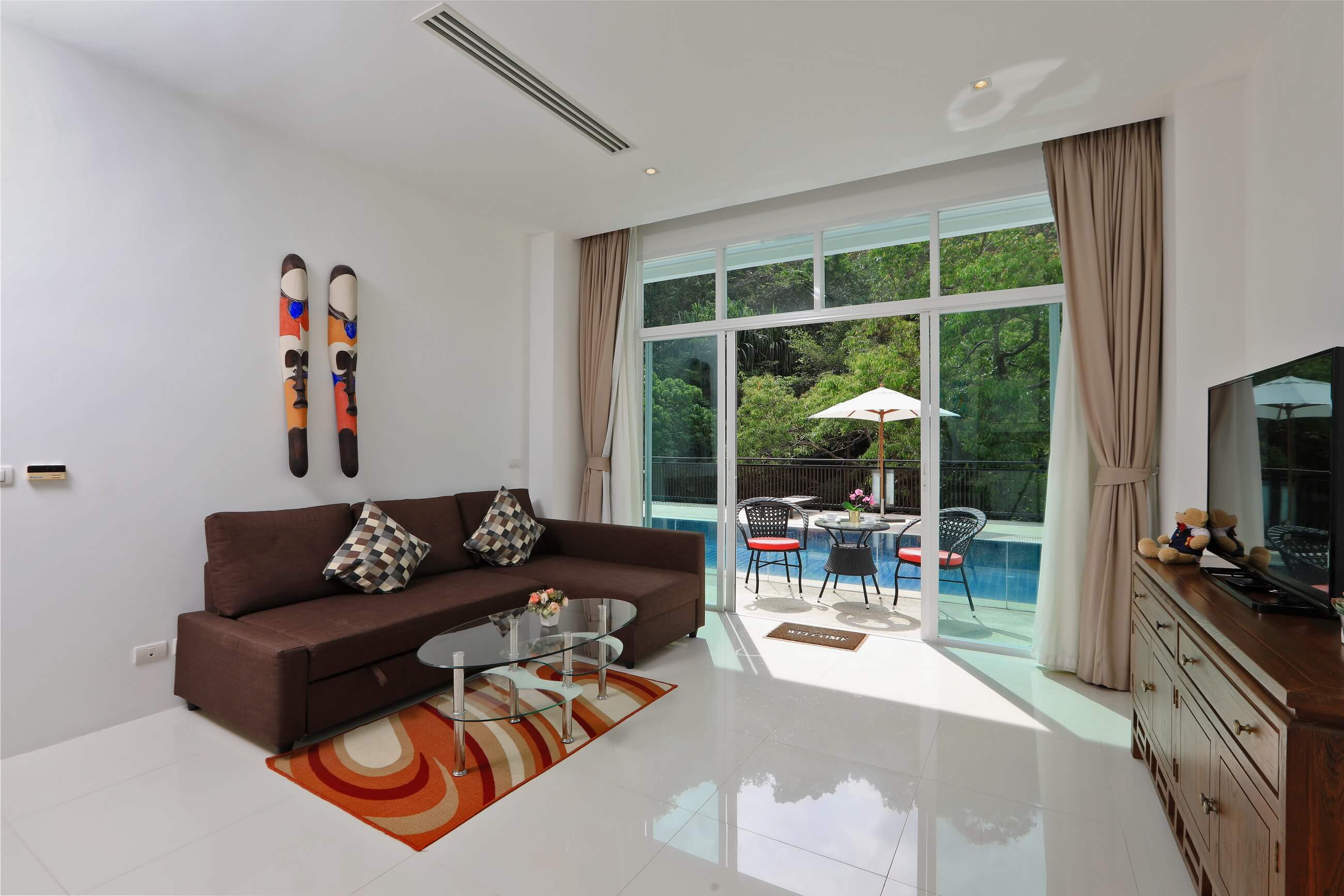 Modern 1 bedroom apartment 70 sq.m., Kamala area