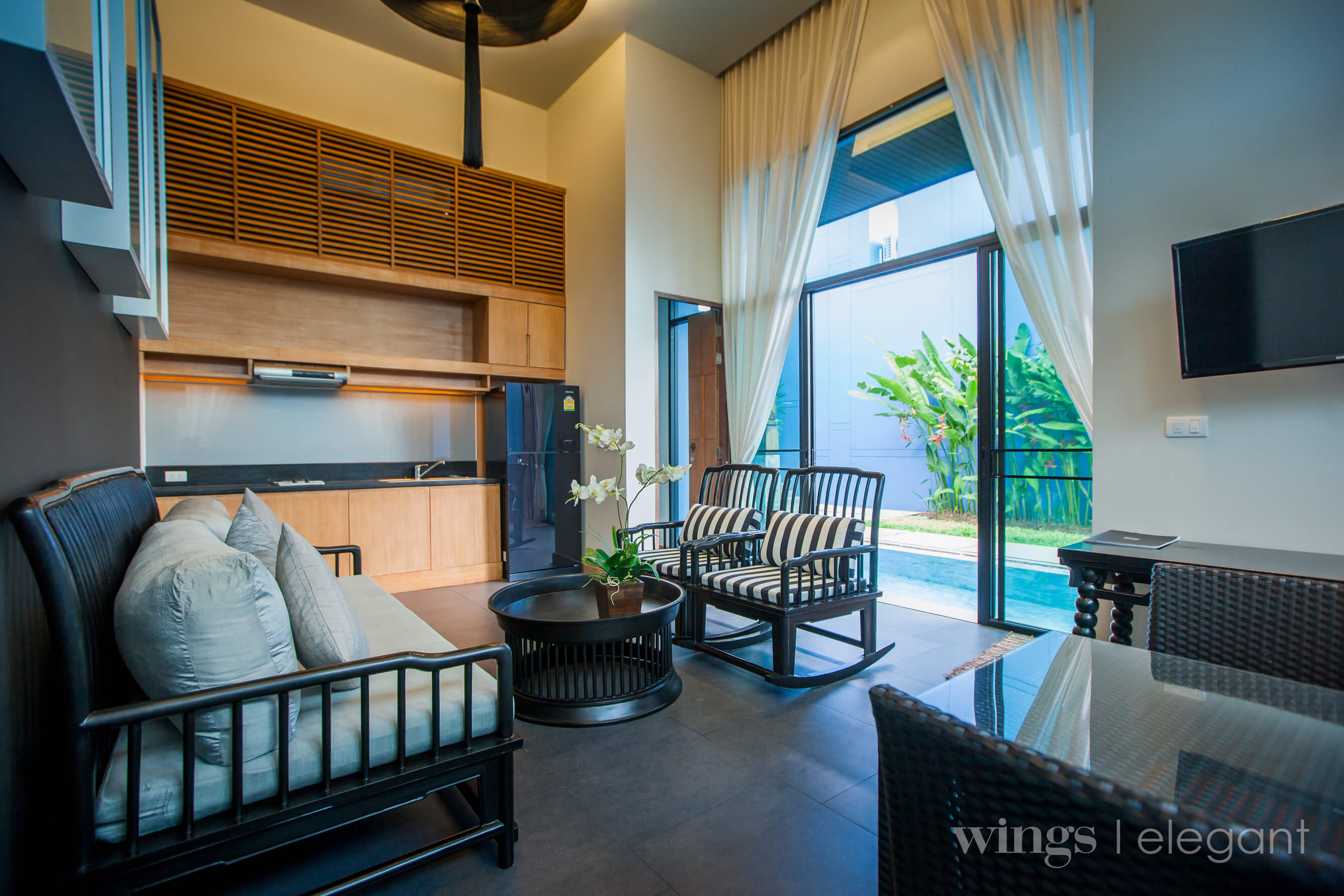 Elegant European-style 2-bedroom villa, Bangtao