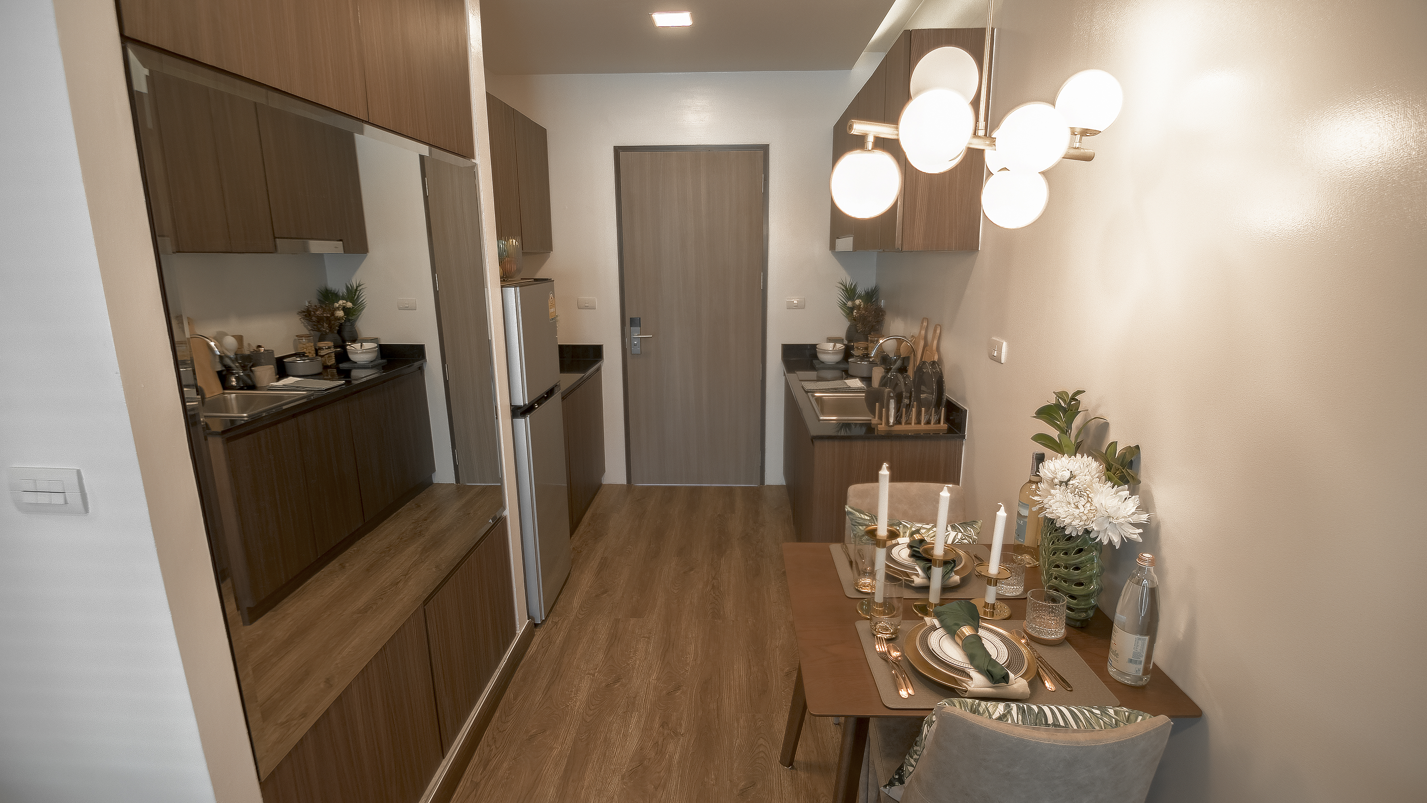 Spacious apartment with designer renovation and a breathtaking view from the window to the nature of the island, 1 bedroom