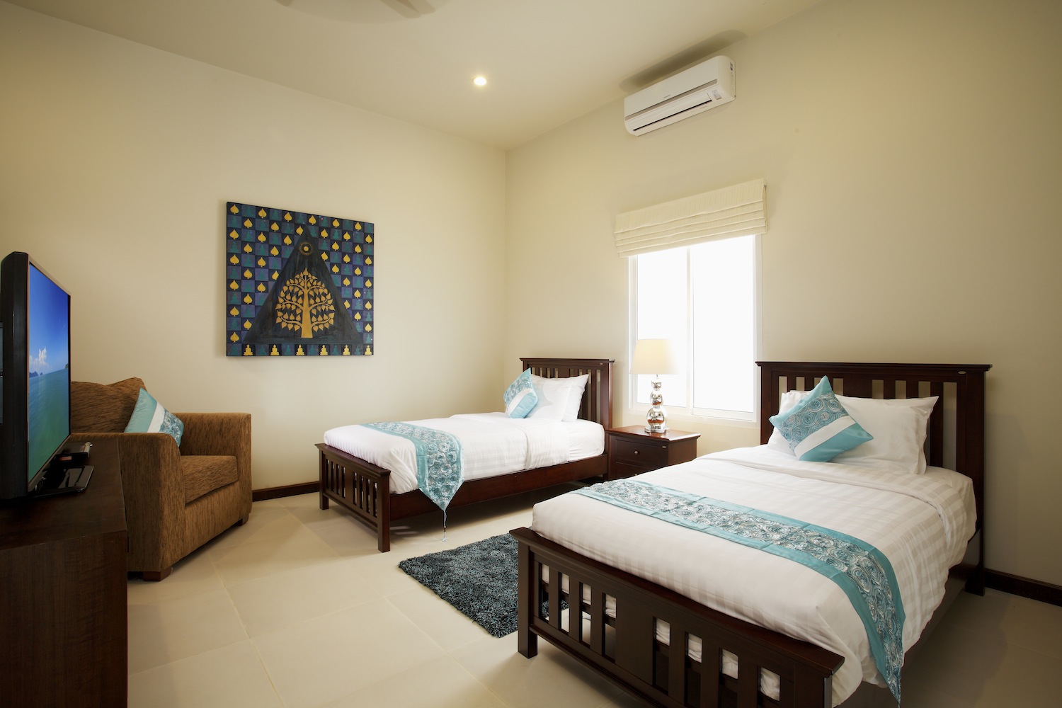 Villa with pool and private terrace, 9 bedrooms, Rawai