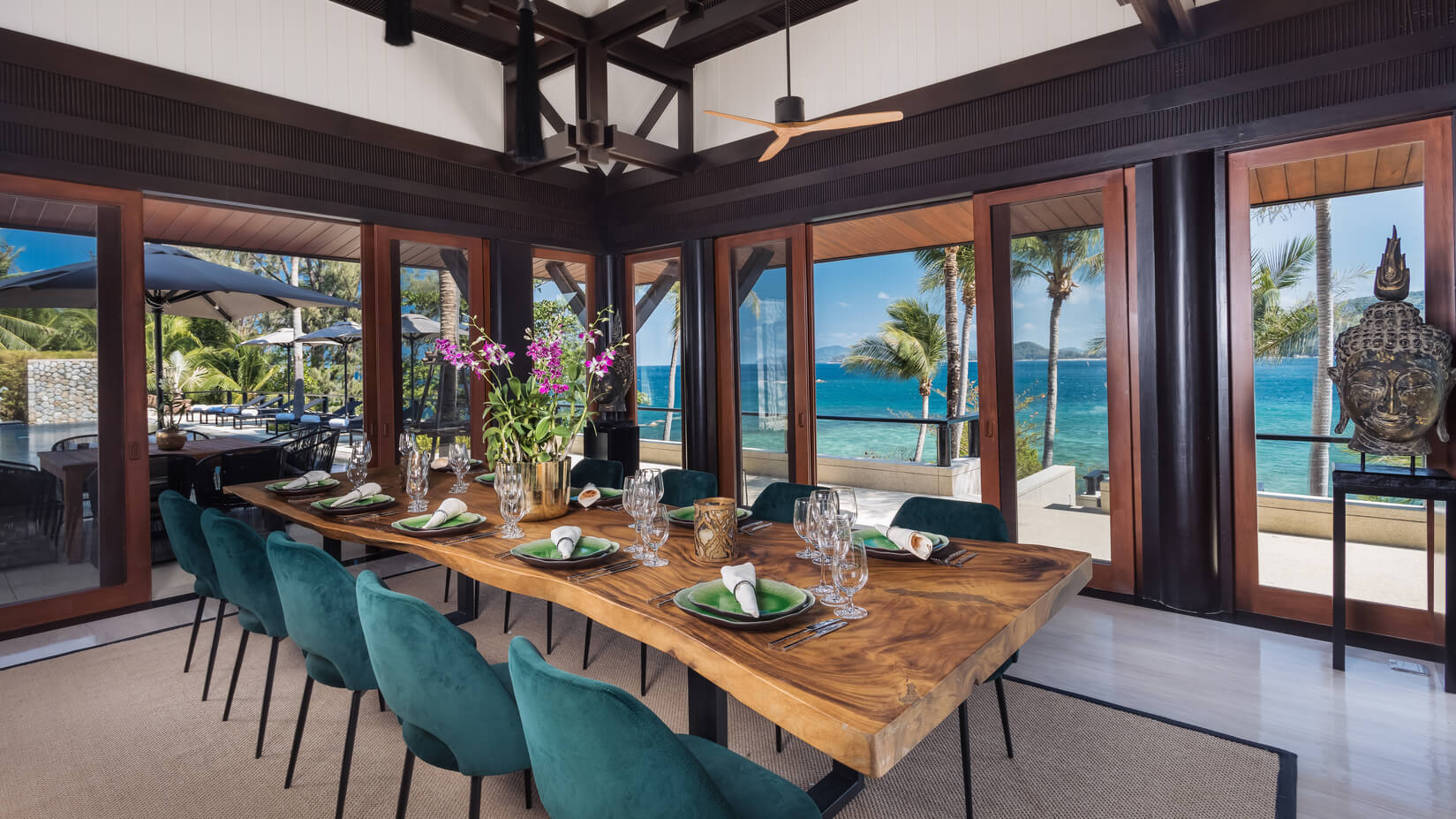 Bay view villa, 5 or 6 rooms, Kamala