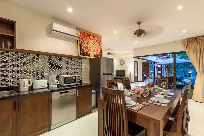 Villa with 2 bedrooms, pool and garden in Rawai