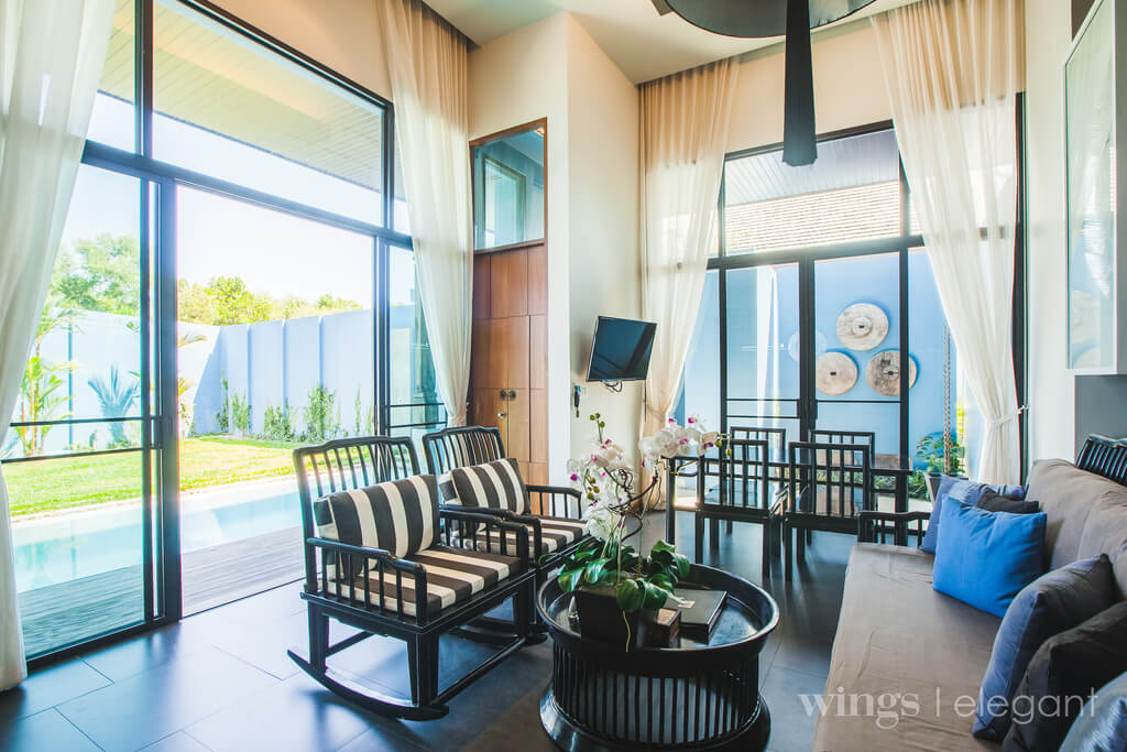 Elegant European-style 2-bedroom villa, Bangtao