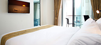Comfortable apartment with parking and swimming pool, 1 bedroom, Patong