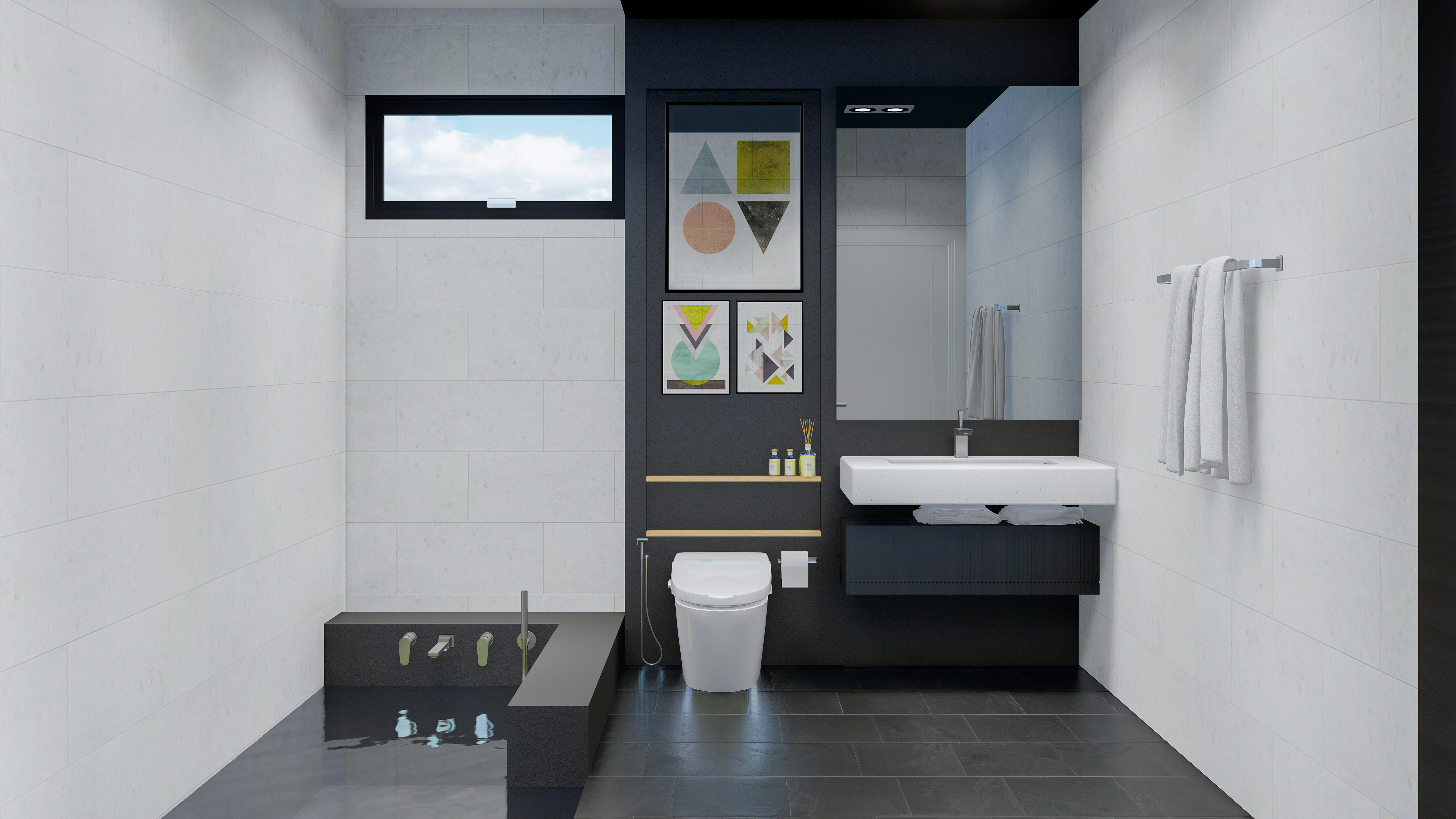 Nai Harn design courtyard loft villa, 4 bedrooms
