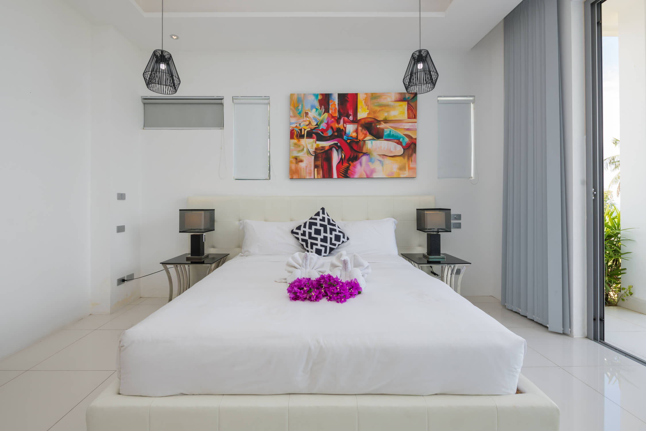 Bright apartment with 3 bedrooms and a private pool on the balcony, Kata Karon
