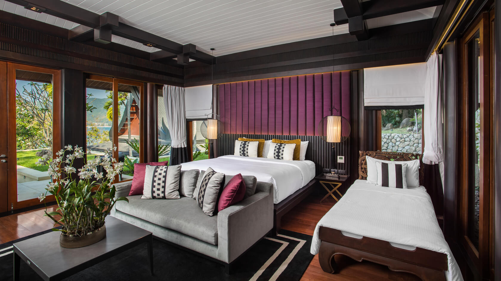 Bay view villa, 5 or 6 rooms, Kamala