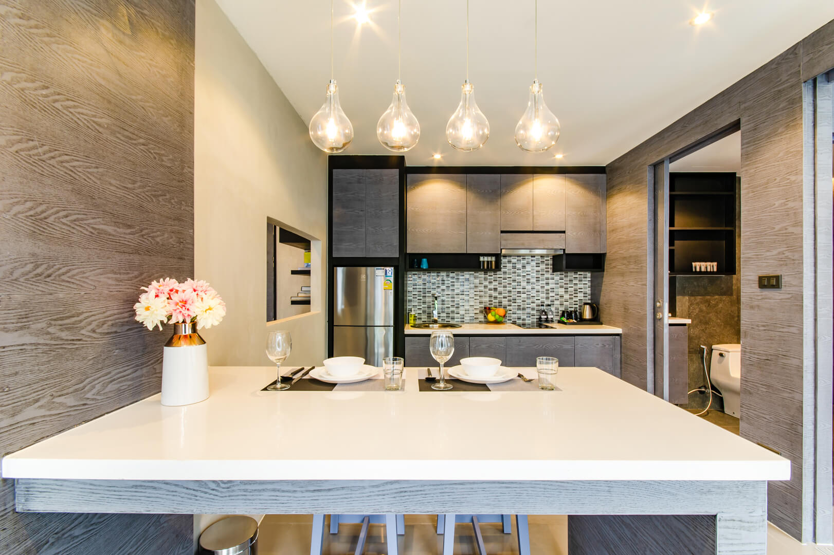 Apartment in a residential complex near Kamala beach, 2 bedrooms
