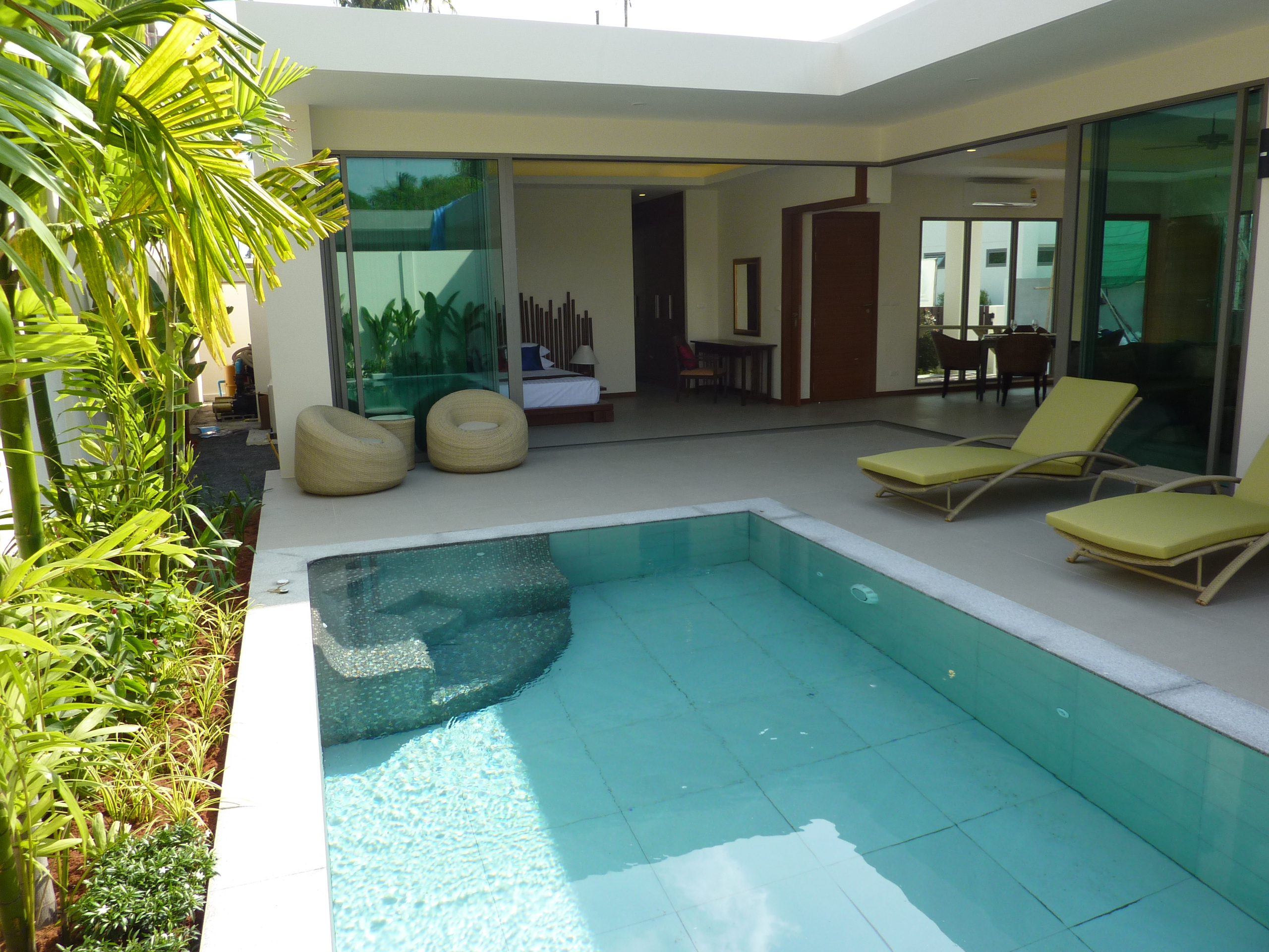 Spacious villa with pool in Rawai, 2 bedrooms
