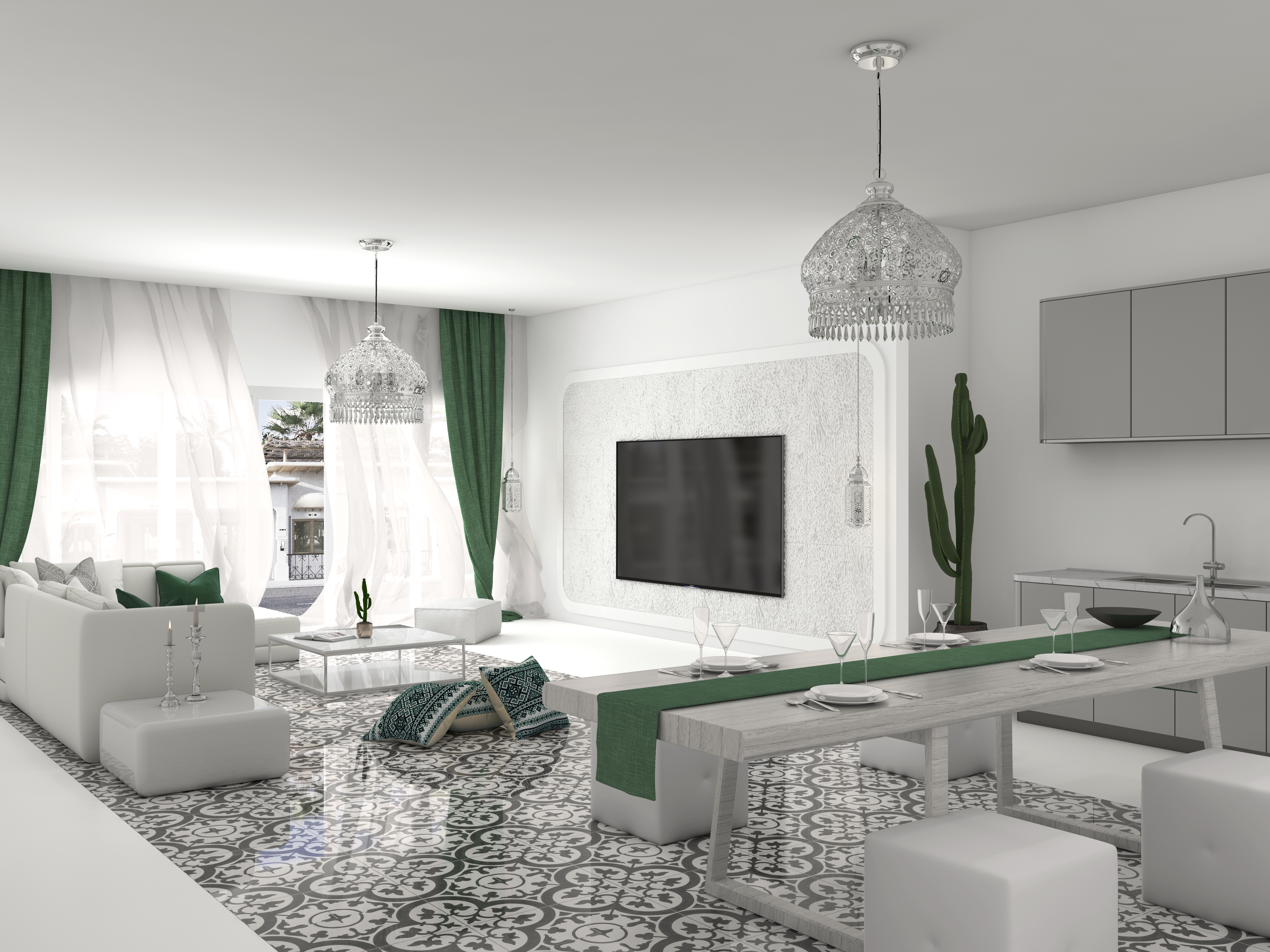 Luxury townhouse in a unique Moroccan style, 135.79 sq.m., 3 bedrooms, Cape Yamu