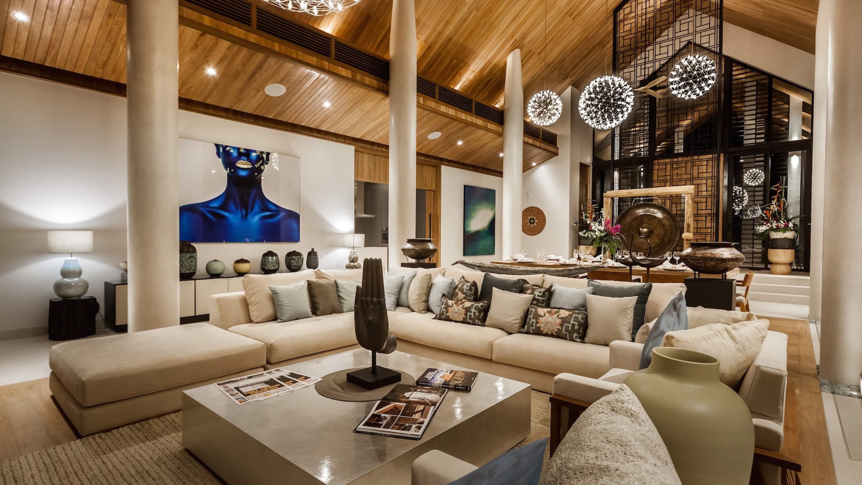 7 bedroom villa on the east coast of Phuket in the exclusive Cape Yamu estate