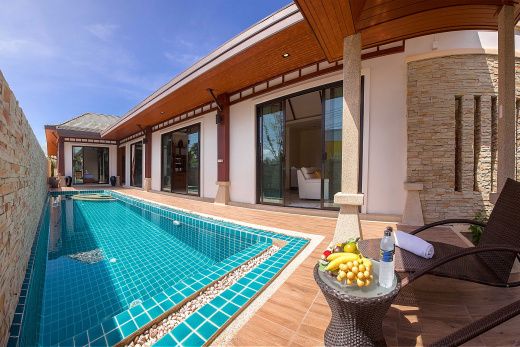 Семейные виллы Pool Villa с отличным расположением, 3 спальни, Раваи
