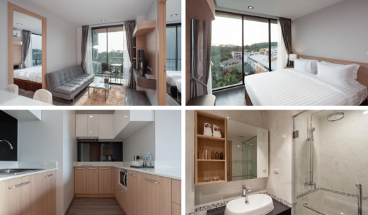 Апартаменты в районе Ката, 1 и 2 спальни