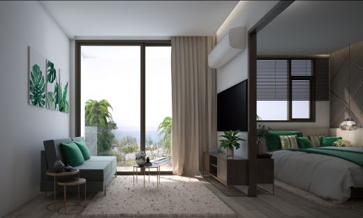 Stylish two-bedroom apartment with modern renovation, Karon area