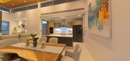 Виллы с бассейном и водопадом, Найанг, 3 или 3+1 комнаты