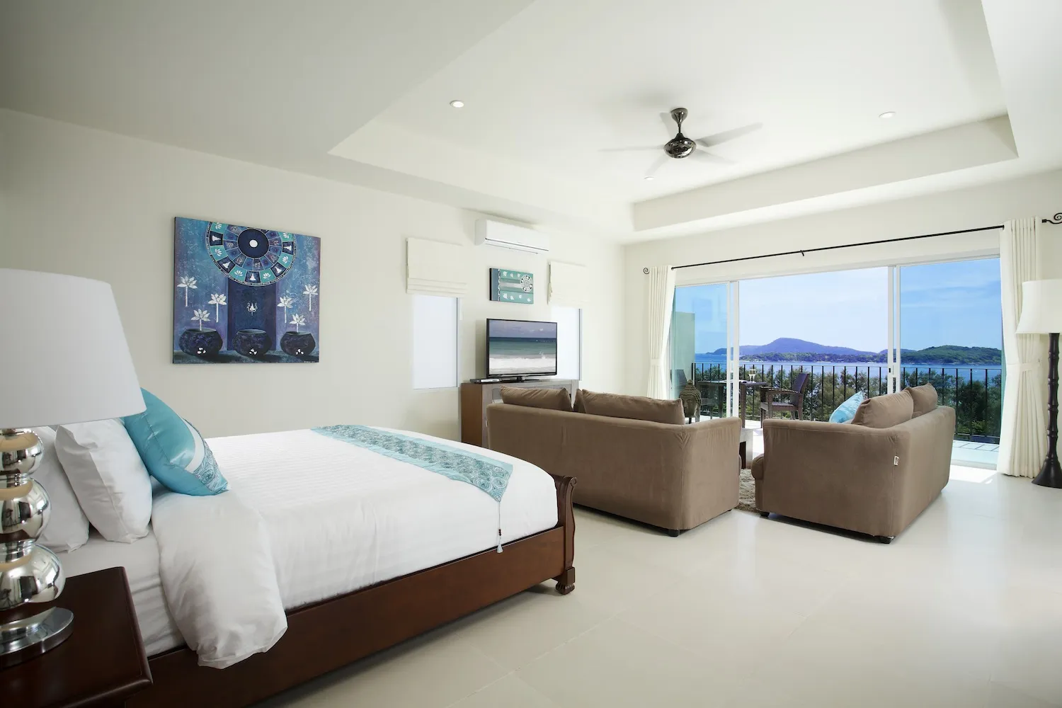 Villa with pool and private terrace, 9 bedrooms, Rawai