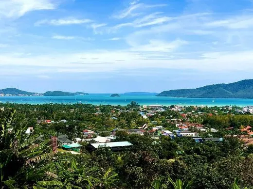 Construction project of 4 villas, with private pools and sea views, Rawai